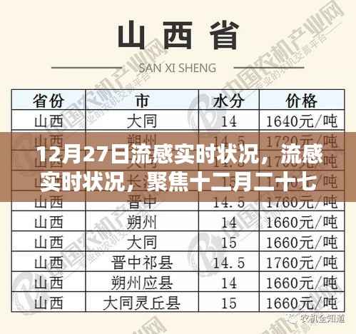 全球流感聚焦，十二月二十七日的实时状况分析